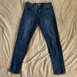 vintage size 6 “ab” technology democracy dark wash jeans